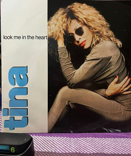 Tina Turner - Look Me In The Heart / Steel Claw (Live) 7" Vinyl UK Press 1989