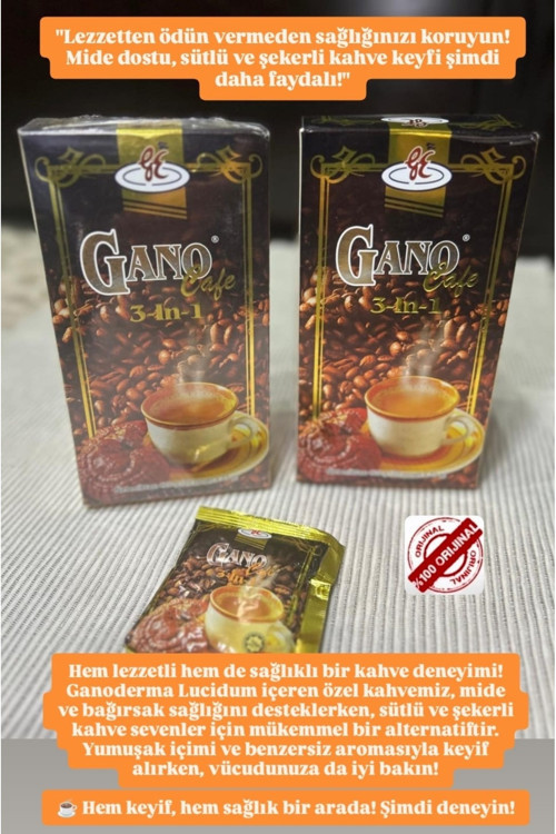 Gano Excel Gano 3 In1 Kahve 2 Adet