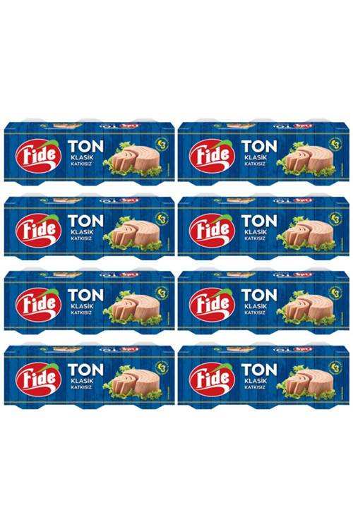 Klasik Ton Balığı (3X 80 G) x 8 Paket