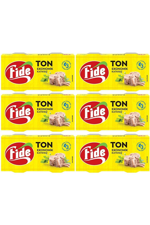 Ekonomik Ton Balığı (2 X 160 gr) x 6 Paket