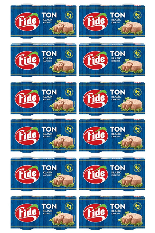 Klasik Ton Balığı (2 X 160 G) x 12 Paket