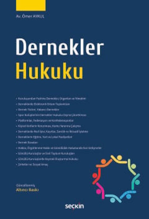 Dernekler Hukuku Av. Ömer Aykul 6. Baskı, Mayıs 2026