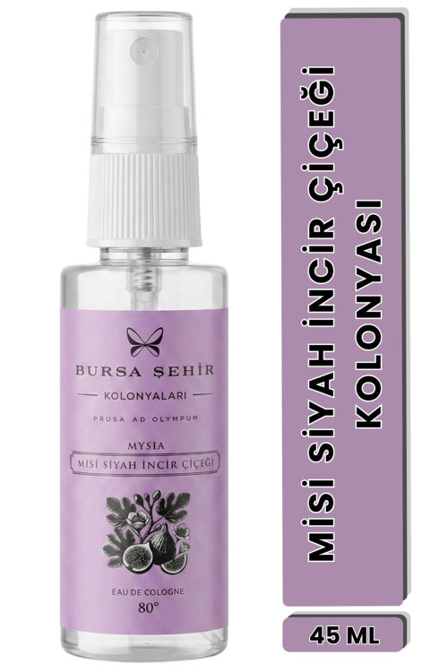 Misi Siyah İncir Çiçeği Kolonyası 45 ml Sprey Cep Boy 80°