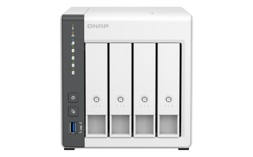 4diskli ARM QC-4GB RAM-2.5GbE Nas Server TS-433-4G Distribütör Garantili
