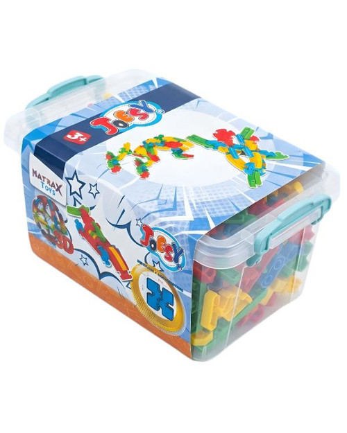 Matrax Toys Joesy Eğitici Blok Plastik Kutu 250 Parça