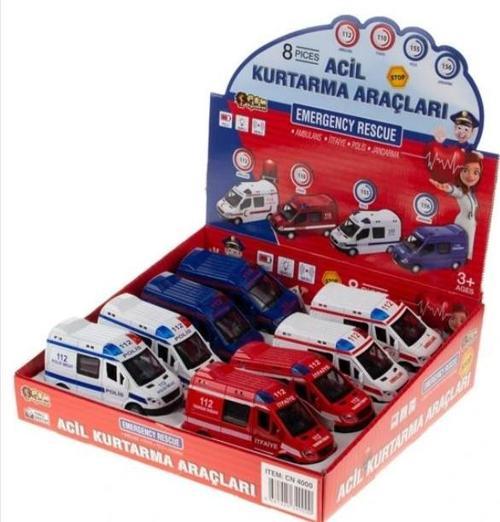 4000 Metal Mini Ambulans