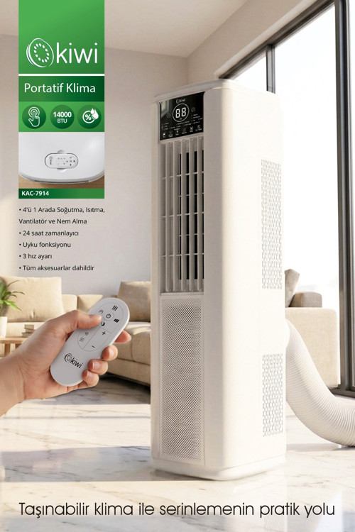 KAC-7914 14000 BTU Portatif Klima