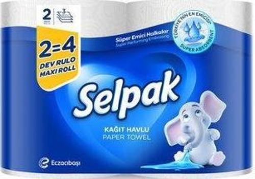 Kağıt Havlu Dev Rulo 2=4 (4'lü)