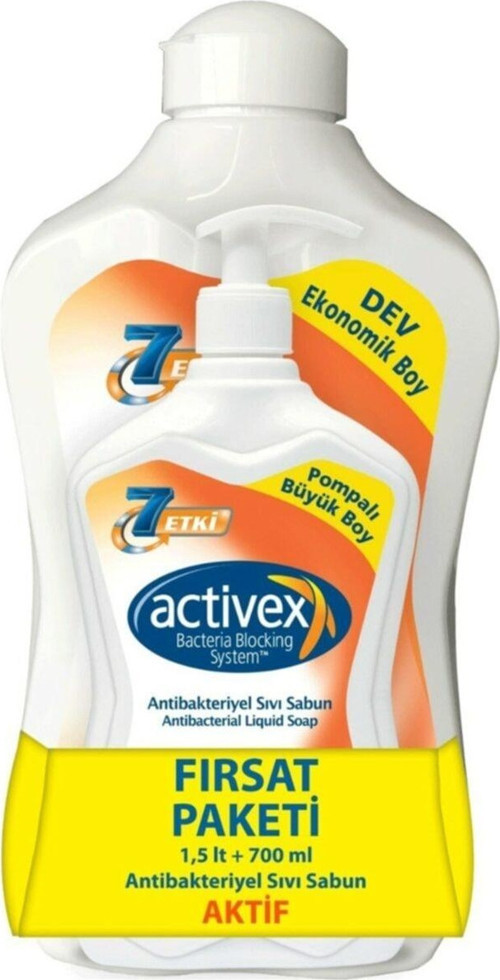 Aktif Sıvı Sabun 1. 5 Ml Ve 700 Ml