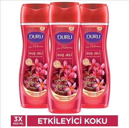 Lux Perfumes Jasmin Amber Duş Jeli 3X450 Ml