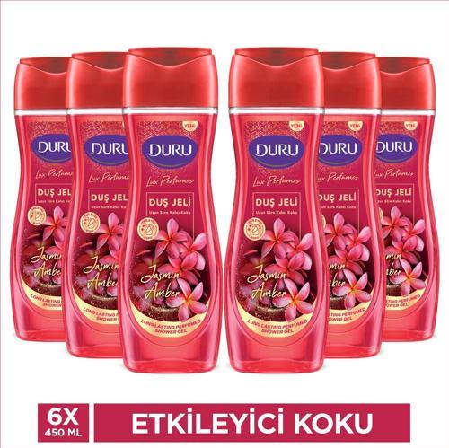 Lux Perfumes Jasmin Amber Duş Jeli 6X450 Ml