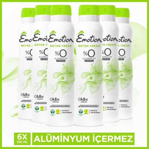 Detox Fresh Deodorant 6X150 Ml