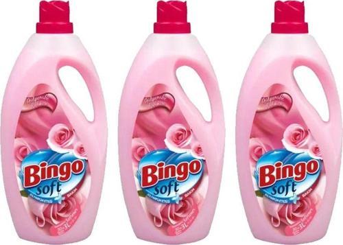 Soft 3Lt Gülpembe 3 Adet
