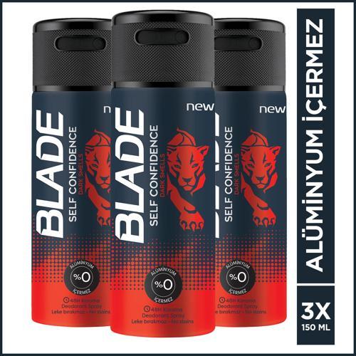 Self Confidence Deodorant 3X150 Ml