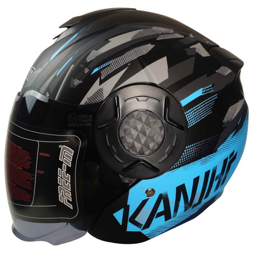 YA665-VR TURKUAZ YARIM KASK