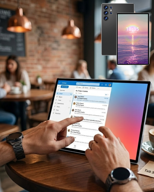 popüler Klavyeli Android Tablet 1TB Hafıza 16GB RAM Kalem ve Kılıf Hediyeli 2026
