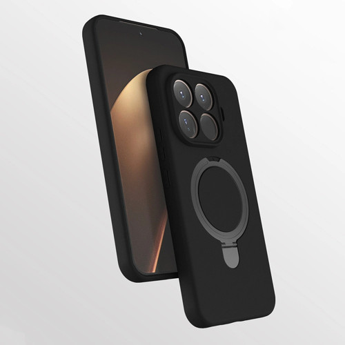 Xiaomi 15T Pro Kılıf M-safe Şarj Özellikli Standlı Zore Samara Kapak