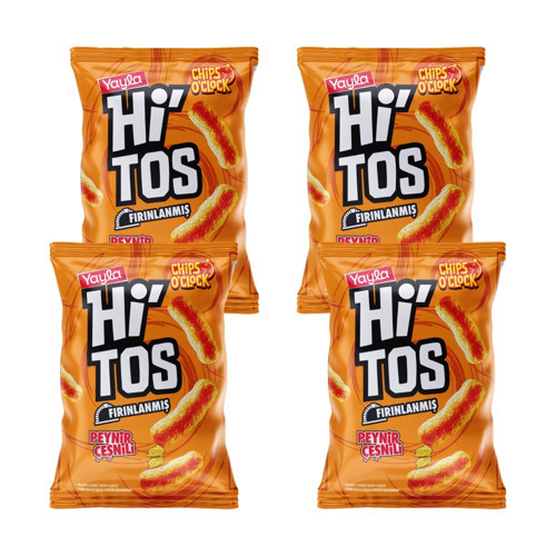 Hi'tos Peynir Çeşnili Mısır Çerezi 100 g x4