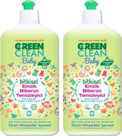 Organik Portakal Yağlı  Biberon Emzik Temizleyici 500 ml 2 Adet