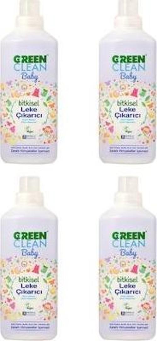 Baby Bitkisel Leke Çıkarıcı 1000 ml 4'lü Set