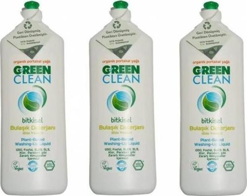 Organik Portakal Yağlı Bitkisel Bulaşık Deterjanı 730 ml 3'lü Set