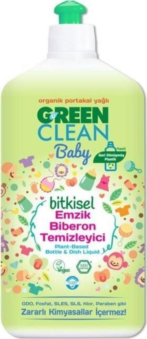Organik Portakal Yağlı Bitkisel Emzik Biberon Temizleyici 500ml