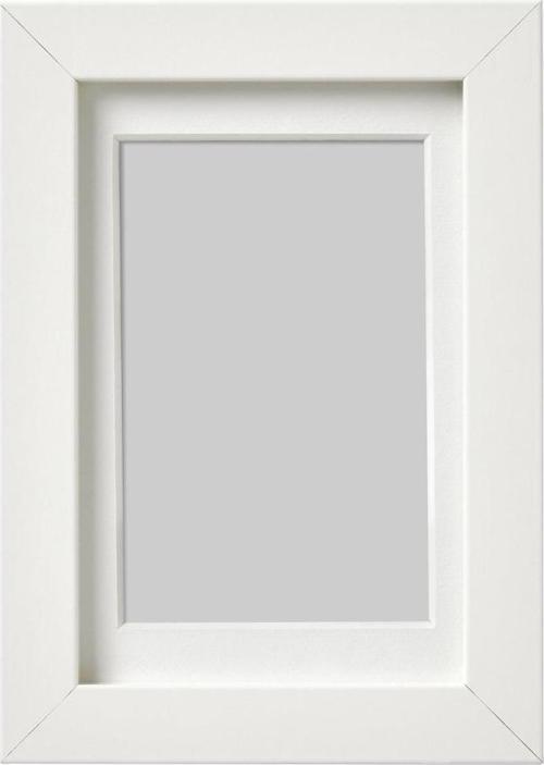 Rıbba Çerçeve - Resim Çerçevesi - Beyaz - 10x15 cm