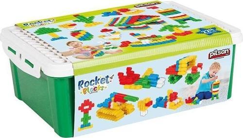 Oyuncak Rocket Bloklar - 224 Parça Roket Blok
