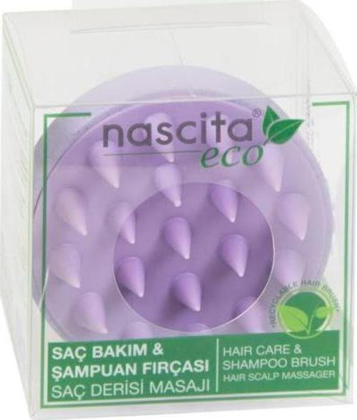 Eco Saç Bakım&Şampuan Fırçası-Mor