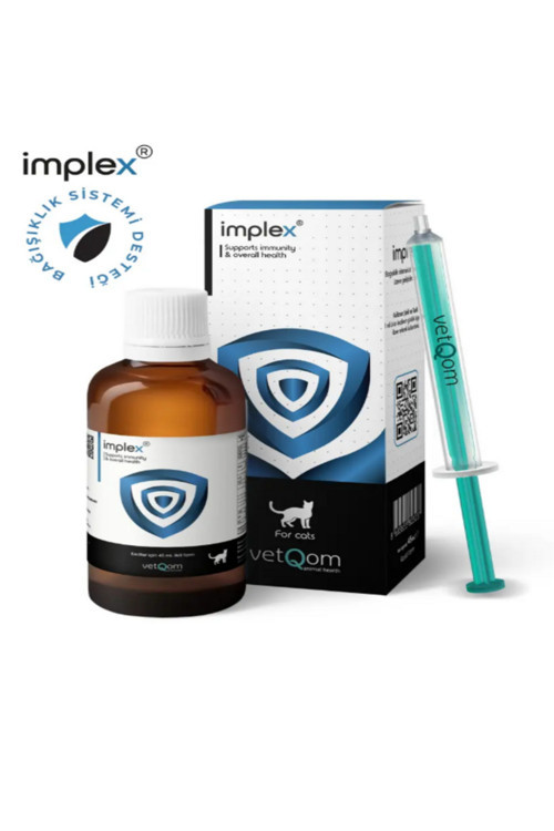 Vetqo Implex Kediler İçin Vitamin Ve Besin Takviyesi Likit 45 Ml