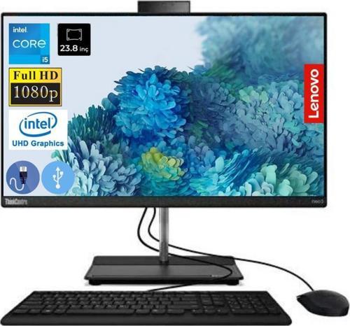 Thinkcentre Neo 30A  I5-12450H 12GB  512GB M.2 SSD 12CE0086TXATL4 23.8" Fdos All In One Bilgisayar