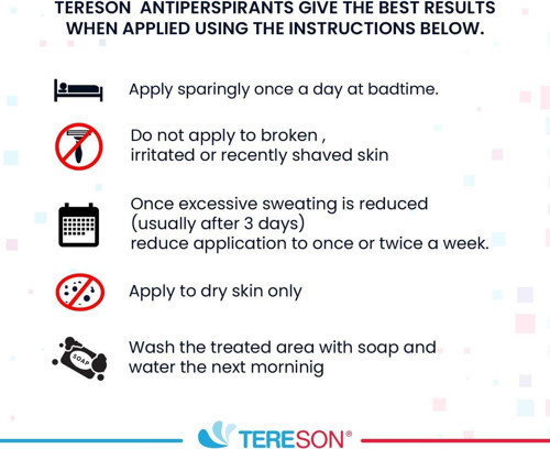 Tereson El,ayak, Koltuk Altı Terleme Önleyici Ve Ter Kokusuna Karşı Koruma Antiperspirant Sprey 3x50 ml 4