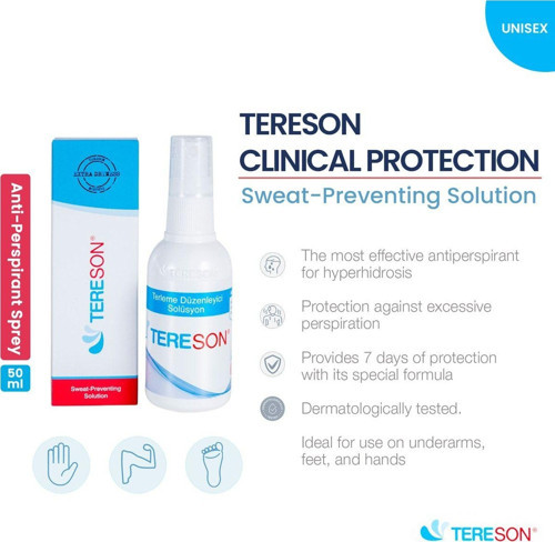 Tereson El,ayak, Koltuk Altı Terleme Önleyici Ve Ter Kokusuna Karşı Koruma Antiperspirant Sprey 3x50 ml 3