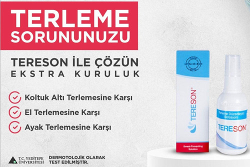 Tereson El,ayak, Koltuk Altı Terleme Önleyici Ve Ter Kokusuna Karşı Koruma Antiperspirant Sprey 3x50 ml 2