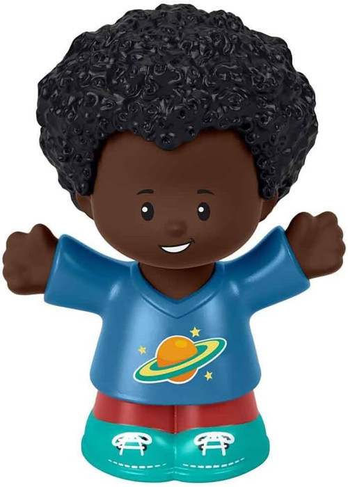 Fisher Price Little People Karakterleri Dvp63 - Mavi Satürn Tişörtlü Chris