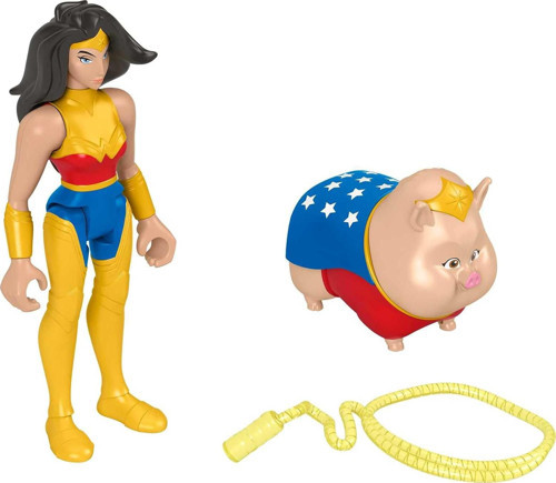 Fisher Price Imaginext Dc League Of Super Pets Kahramanlar Ve Hayvanlar Wonder Woman & Pb