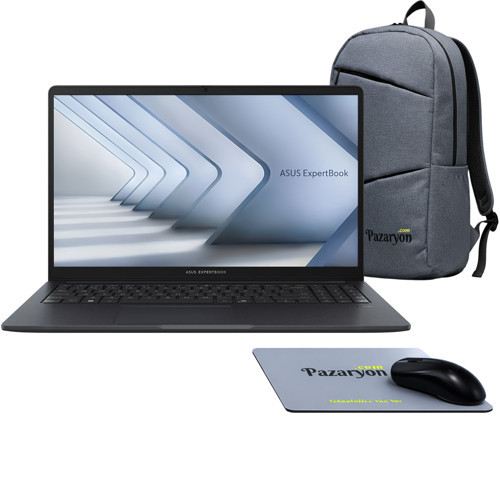Expertbook B1, Core i7-13620H, 32GB RAM, 512GB SSD, 15.6" Win11+Office (Çanta&Mouse Hediyeli)