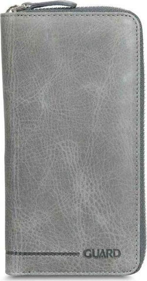 Antik Gri Fermuarlı Portföy Cüzdan - GRD2403XW22190