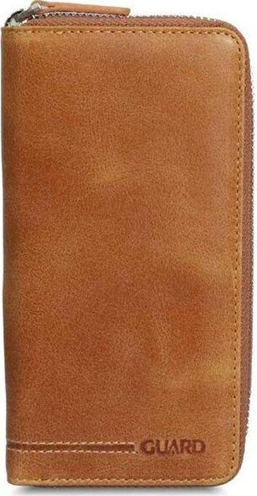 Antik Sarı Fermuarlı Portföy Cüzdan - GRD2403XW22192