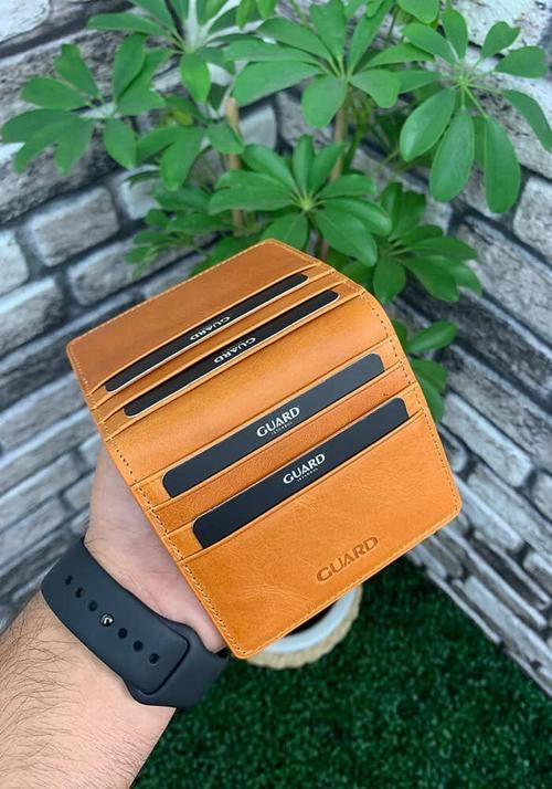 Antik Taba Patlı Tasarım Deri Kartlık - GRD2403XW22436