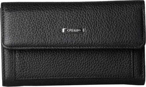 Siyah Çıt Çıtlı Hakiki Deri Bayan Cüzdanı - GRD2403XW22539