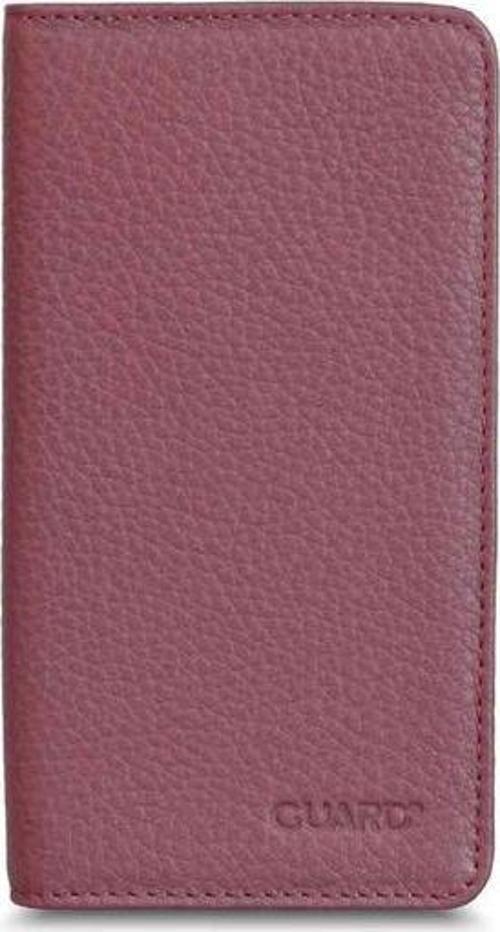 Telefon Girişli Bordo Siyah Deri Portföy Cüzdan - GRD2403XW22295
