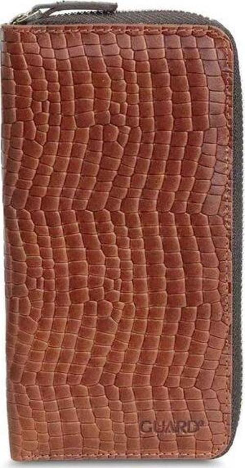 Texas Baskılı Taba Fermuarlı Portföy Cüzdan - GRD2403XW22163