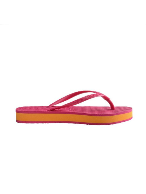 SLIM FLATFORM Kadın Pembe Terlik - 4144537