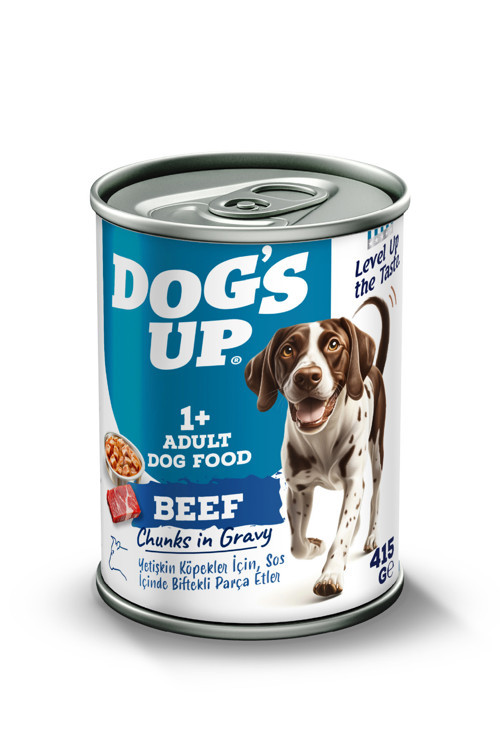 Dogs Up Yaş Yetişkin Köpek Maması Biftekli 415gr