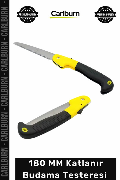 #Testere Profesyonel Çelik Keskin Portatif Ergonomik 180 MM Katlanır Budama Testeresi Çakı Tipi