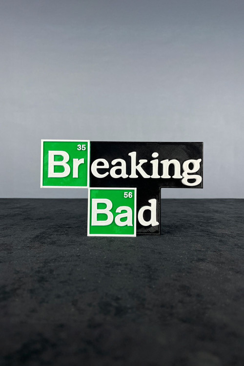 Breaking Bad Logo Figür - Premium Koleksiyon Parçası