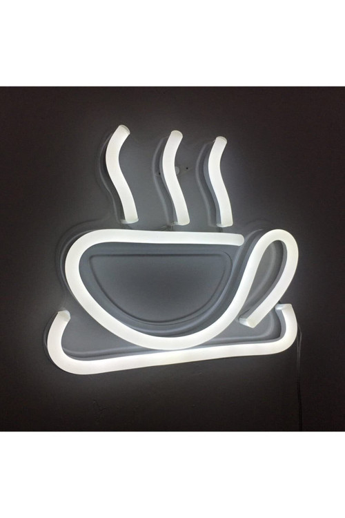 Duvar Için Neon Led Kahve