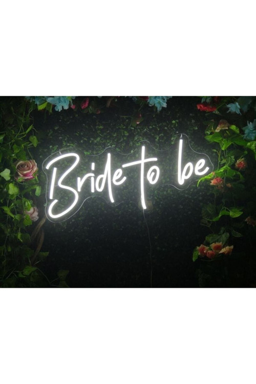 Bride To Be Neon Led Neon Tabela Düğün Nişan Organizasyon