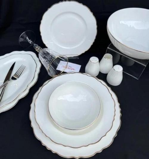 Victoria Gold 56 Parça Yemek Takımı